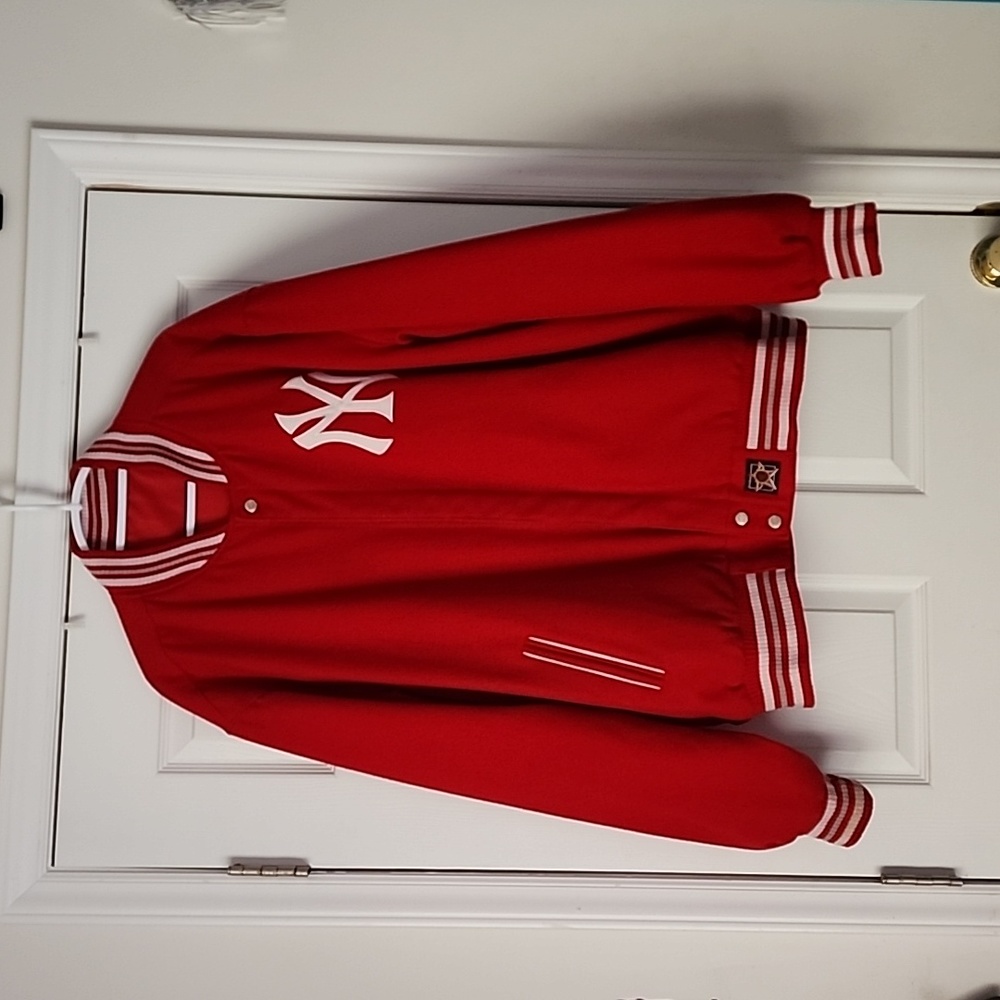 New York Yankees Reversible Jacket (4x) Red